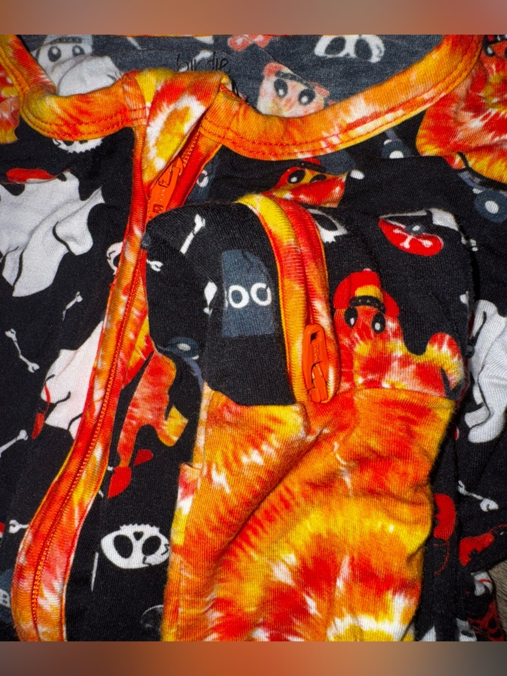 BB Boo Crew Pirate Ghost Halloween Footie 3T 🎃 - Picture 5 of 9
